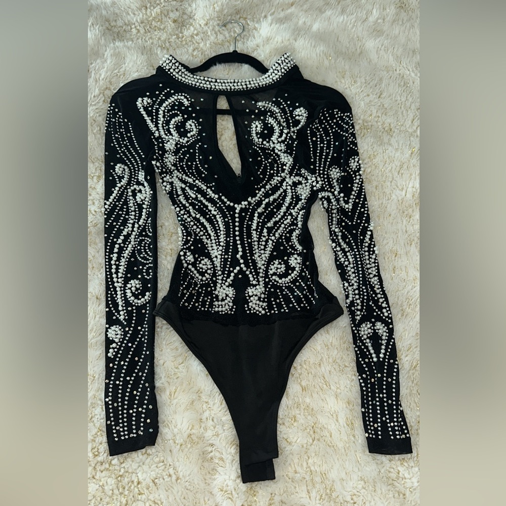 Dressy Studded Onesie